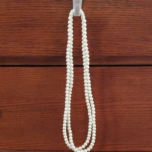 Faux Pearl Necklace